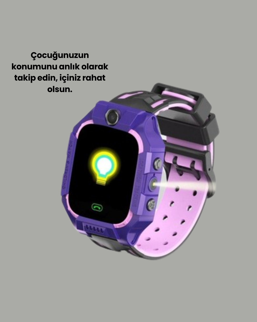 1216540_8-58.png S10 Mor Akıllı Çocuk Saati - Görsel 3