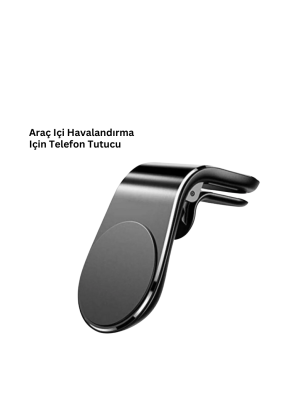 Mini Manyetikli Araç Telefon Tutucu