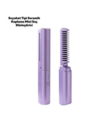 Şarjlı Saç Düzleştirici Tarak