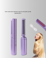 Taşınabilir Saç Düzleştirici Tarak – Ayarlanabilir Isı Kontrollü - Görsel 3