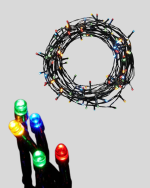 2x2 Metre Pil ile Çalışan Perde LED Işık – 8 Modlu Dekoratif - Görsel 3