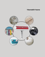 Hazneli Tüy Temizleyici – Halı, Yatak ve Giysiler İçin Kolay Kullanım - Görsel 3