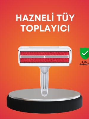 Evcil Hayvan Tüy Toplayıcı – Hazneli Pratik Temizlik Aparatı