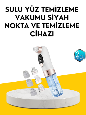 Çok Fonksiyonlu Cilt Bakım Cihazı – Siyah Nokta, Gözenek ve Akne Temizleyici