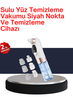 Evde Kolay Kullanım İçin Şarjlı Siyah Nokta Temizleme Aleti