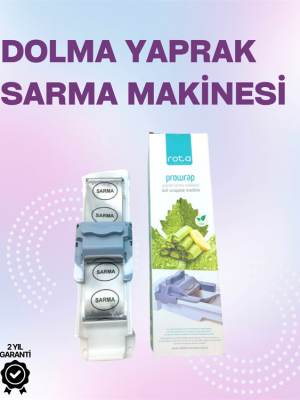 Yaprak Sarma Makinesi – Üzüm, Lahana ve Pazı İçin Otomatik Sarım Kolaylığı.