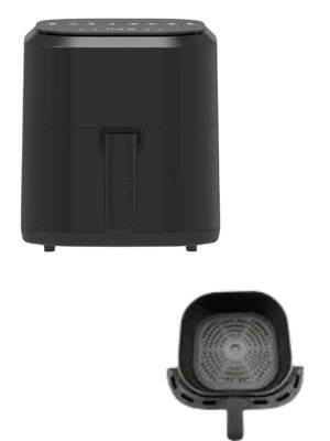 4L Airfryer Hazneli Hava Fritözü Yağsız Fritöz Taşınabilir Fırın İşlevi Gören Pratik