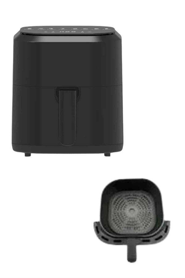 Compressed by jpeg-recompress 4L Airfryer Hazneli Hava Fritözü Yağsız Fritöz Taşınabilir Fırın İşlevi Gören Pratik - Görsel 1