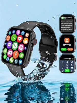 Akıllı Saat Sağlık Takibi ve Akıllı Özelliklerle Donatılmış Modern Akıllı Saat