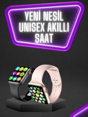 Dokunmatik Ekran Akıllı Saat Tema Değiştirme Şık ve Modern Unısex