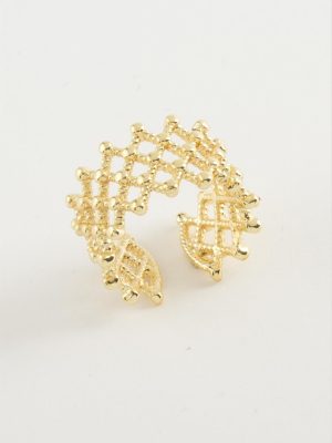 Fileli Metal Yüzük-Gümüş Rengi