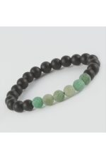 Akik - Mat Onix Doğaltaş Bileklik-Yeşil