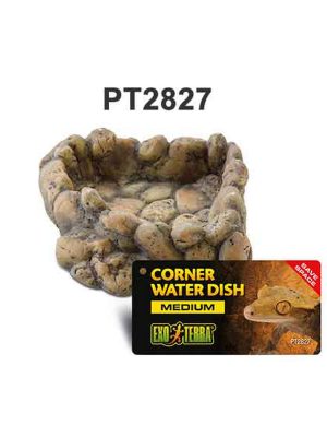 Exo Terra Corner Water Dish Medium