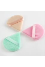 Ocean 3 Adet Oval Makyaj Süngeri-Renkli