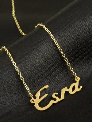 Esra isimli kolye -Sarı
