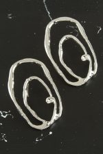 Halka Yeni Sezon Metal Küpe-Sarı