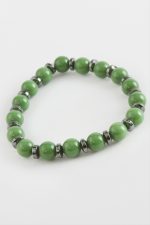 Ceyt Hematit Doğaltaş Bileklik-Yeşil - Görsel 2