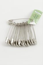 12 Adet Çengel İğne 3,5 cm-Gümüş Rengi