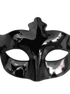 Siyah Renk Masquerade Kostüm Partisi Venedik Balo Maskesi