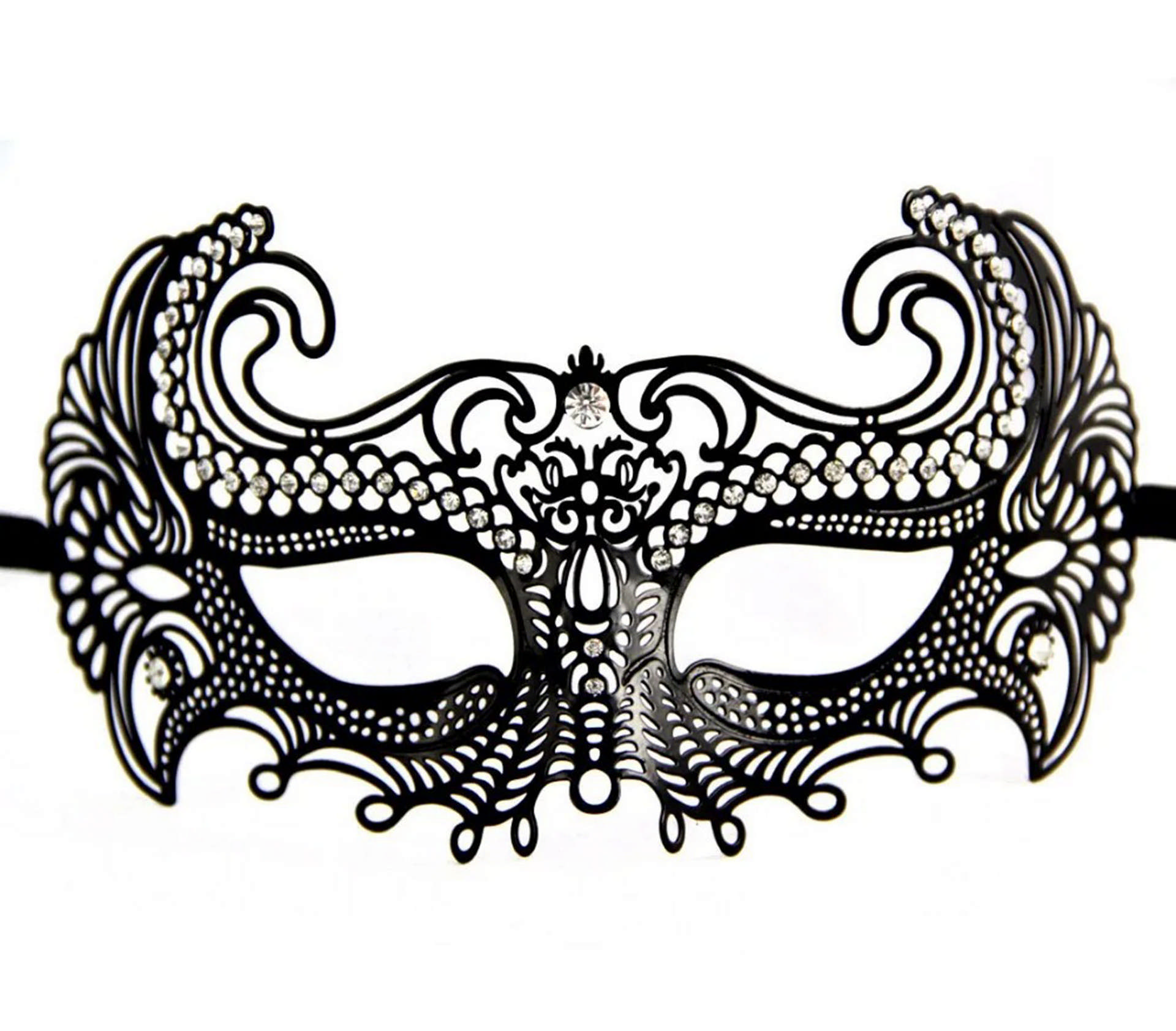 1220893_siyah-renk-lazer-kesim-uzeri-kristal-tasli-metal-balo-parti-vene-resim-4748.jpg Siyah Renk Lazer Kesim Üzeri Kristal Taşlı Metal Balo Parti Venedik Maskesi - Görsel 1