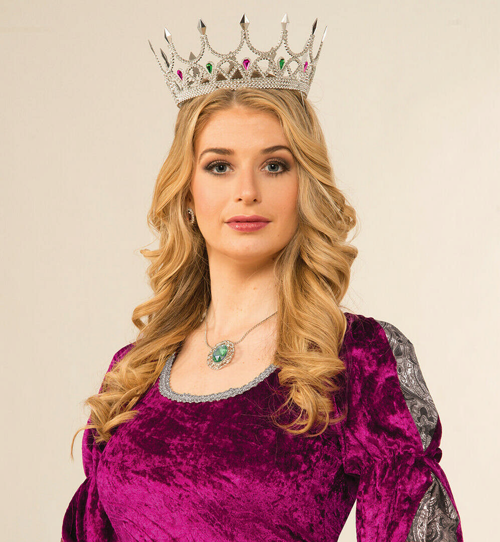 1221062_Tasli-Ronesans-Kostumlu-Kraliyet-Ortacag-Gumus-Kralice-Prenses-Taci-resim-1374.jpg Taşlı Rönesans Kostümlü Kraliyet Ortaçağ Gümüş Kraliçe Prenses Tacı - Görsel 1