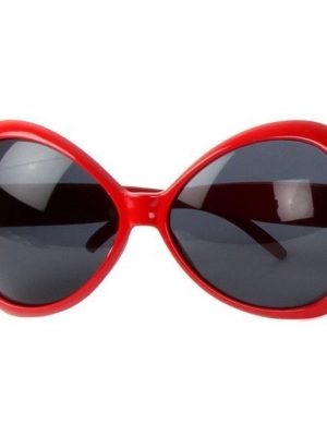 70 li Yıllar Kırmızı Renk Nostalji Yeşilçam Parti Gözlüğü 15X7 cm