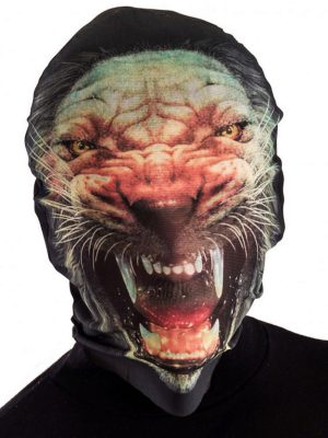 Kafaya Tam Geçmeli Aslan Maskesi - Streç Aslan Maskesi Model 3