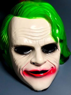 The Dark Knight Joker Maskesi Yeşil
