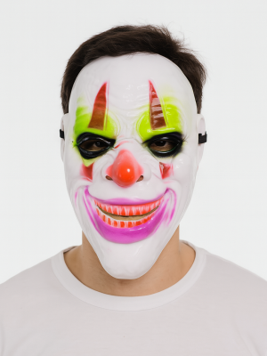 Delirten Gülüş Psikopat Palyaço Temalı Joker Maskesi