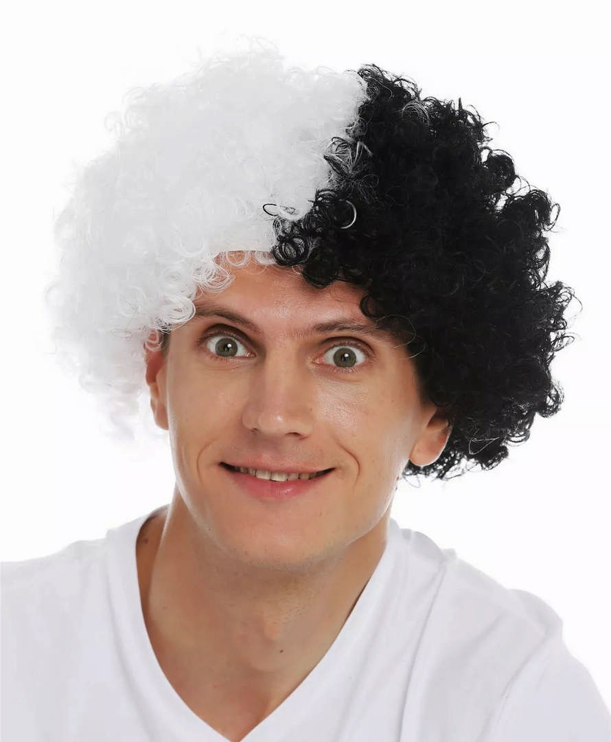 1221510_siyah-beyaz-kivircik-afro-bonus-peruk-taraftar-bonus-sac-resim-4917.jpg Siyah Beyaz Kıvırcık Afro Bonus Peruk Taraftar Bonus Saç - Görsel 1