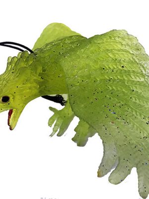 Yeşil Renk Yumuşak Plastik Şaka Kartal Yarasa Anahtarlık Şaka Malzemesi