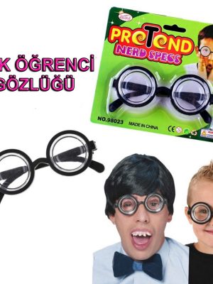 İnek Öğrenci Gözlüğü Şaka Gözlüğü