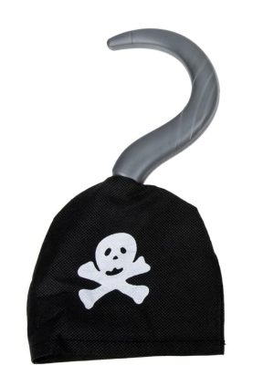 Korsan Kancası Kumaş Malzemeden İmal Korsan Eli Arma Baskılı