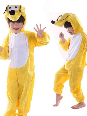 Çocuk Köpek Kostümü 4-5 Yaş 100 cm