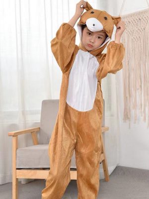 Çocuk Ayı Kostümü  2-3 Yaş 80 cm