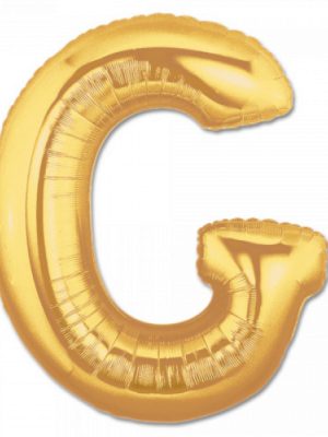 G Harf Folyo Balon Altın Renk  40 inç