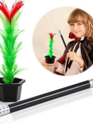 Çiçek Çıkaran Sihirli Çubuk Sihirli Çiçek Sihirbazlık Oyunu