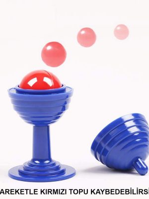Sihirli Mavi Renk Kupa Oyunu Top Kaybeden Gizemli Kupa