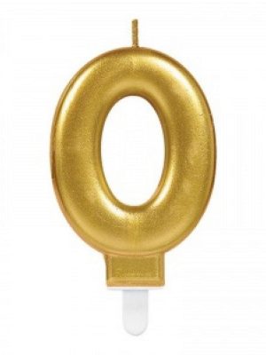 0 Rakam Mum Gold Renk