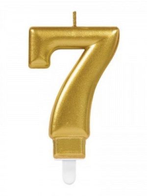 7 Rakam Mum Gold Renk