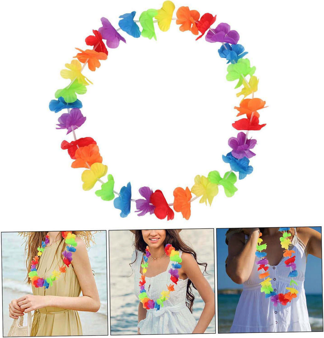 1221763_hawaii-cicekli-boyun-kolyesi-renkli-tropikal-parti-leisi-resim-2087.jpg Hawaii Çiçekli Boyun Kolyesi - Renkli Tropikal Parti Leisi - Görsel 1