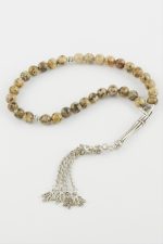 Ceyt Taşı Tesbih 8 mm-Krem