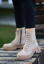 Bria Nude Cilt Bağcıklı Bot (Numara: 39) - Görsel 2