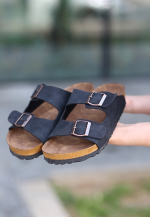 Rıno Siyah  Nubuk Terlik (Numara: 37) - Görsel 3