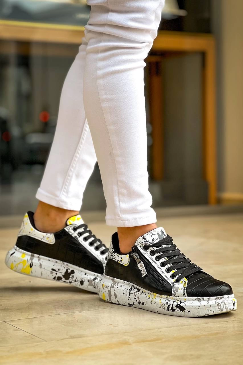 1227843_kb-02-bagcikli-crocodile-siyah-sari-gunluk-erkek-ayakkabi-348323387-sw853sh1280.png Kb-02 Kuback Bağcıklı Crocodile Siyah Sarı Günlük Erkek Ayakkabı (Numara: 42) - Görsel 3