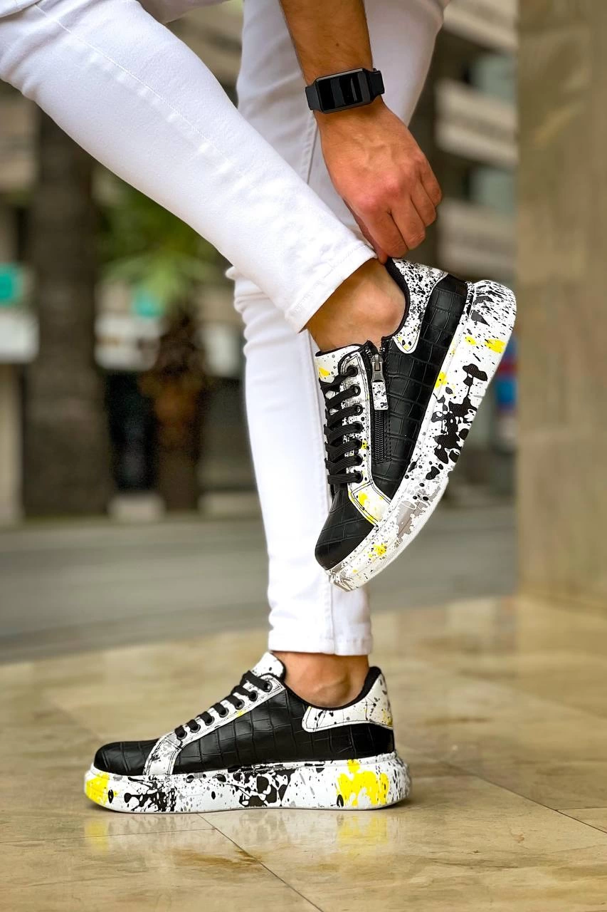 1227843_kb-02-bagcikli-crocodile-siyah-sari-gunluk-erkek-ayakkabi-496078415-sw853sh1280.png Kb-02 Kuback Bağcıklı Crocodile Siyah Sarı Günlük Erkek Ayakkabı (Numara: 42) - Görsel 4