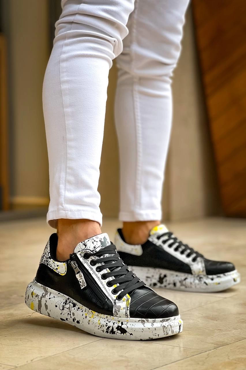 1227844_kb-02-bagcikli-crocodile-siyah-sari-gunluk-erkek-ayakkabi-141493074-sw853sh1280.png Kb-02 Kuback Bağcıklı Crocodile Siyah Sarı Günlük Erkek Ayakkabı (Numara: 41) - Görsel 1