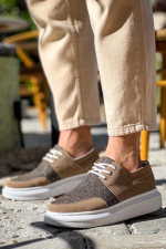 Kb-042 Kuback Bağcıklı Taba Günlük Erkek Ayakkabı (Numara: 40) - Görsel 5