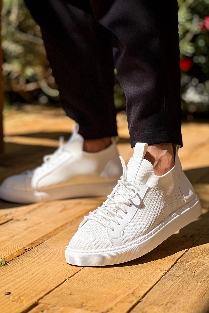 1227911_kb-112-beyaz-triko-bagcikli-gunluk-erkek-ayakkabi-424459037-sw853sh1280.png Kb-112 Kuback Beyaz Triko Bağcıklı Günlük Erkek Ayakkabı (Numara: 42) - Görsel 4