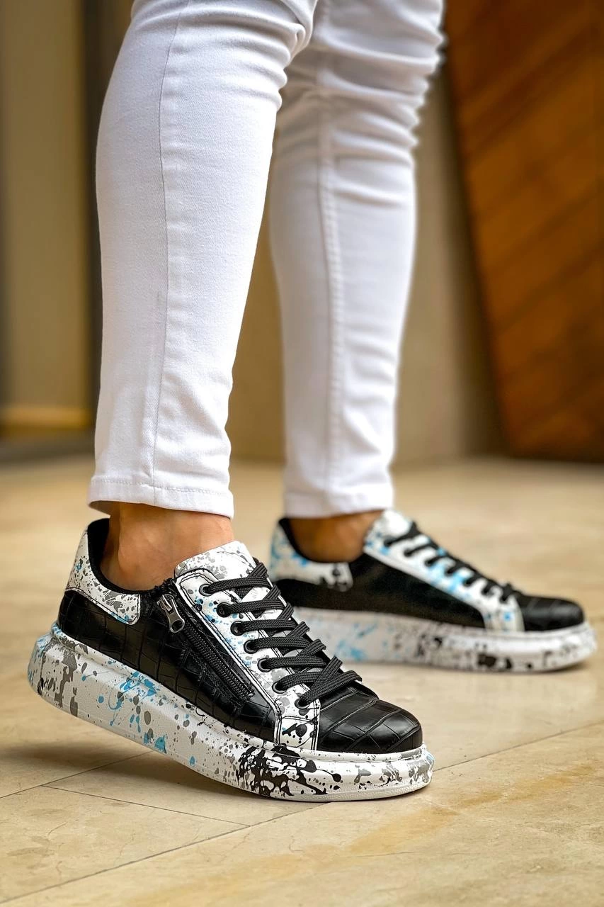 1228026_kb-02-bagcikli-crocodile-siyah-mavi-gunluk-erkek-ayakkabi-683072174-sw853sh1280.png Kb-02 Kuback Bağcıklı Crocodile Siyah Mavi Günlük Erkek Ayakkabı (Numara: 43) - Görsel 6